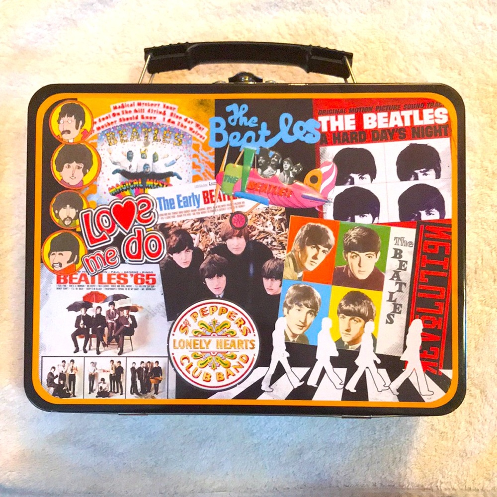 The Beatles Large tin tote lunchbox!